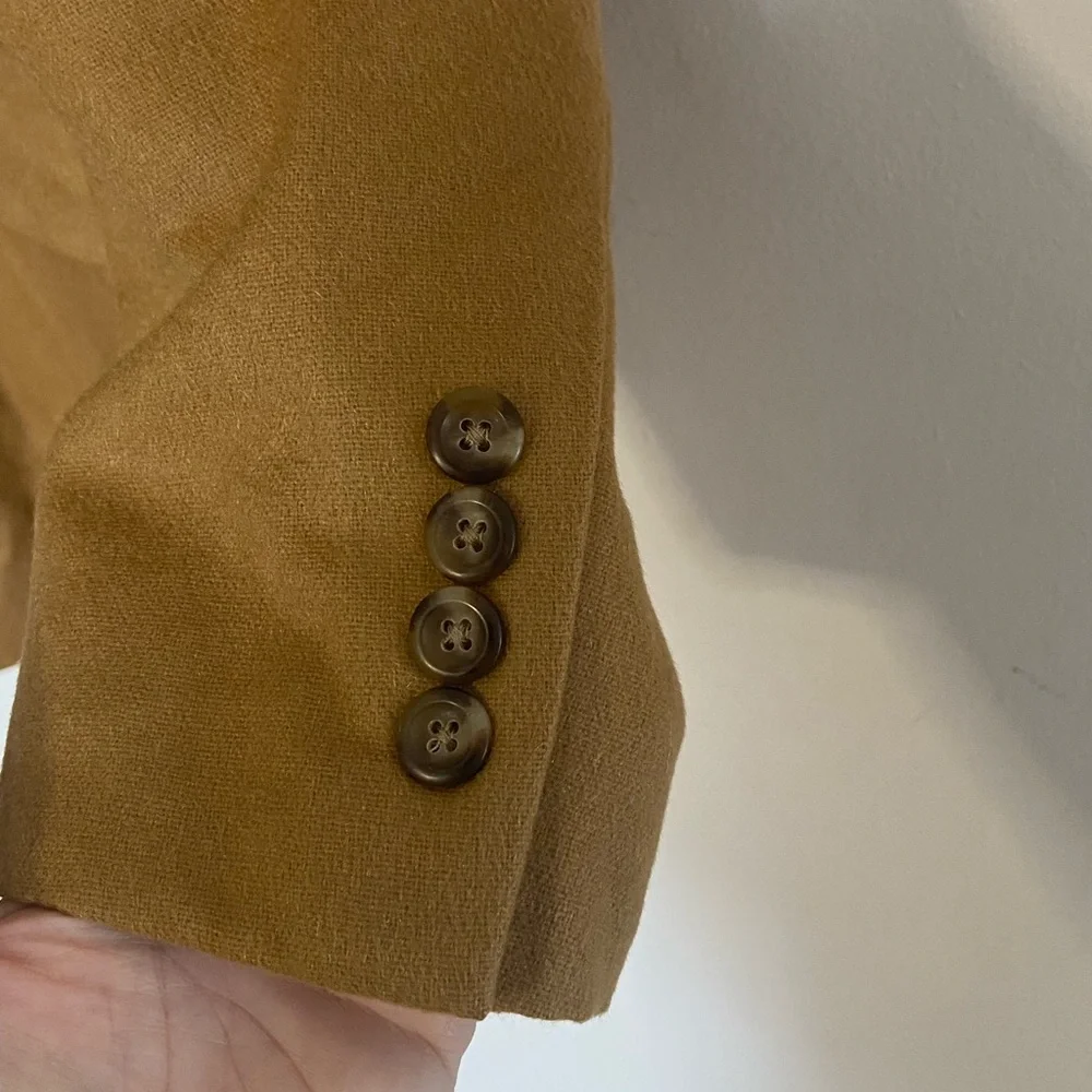 Jos. A. Bank camel tan 100% cashmere blazer